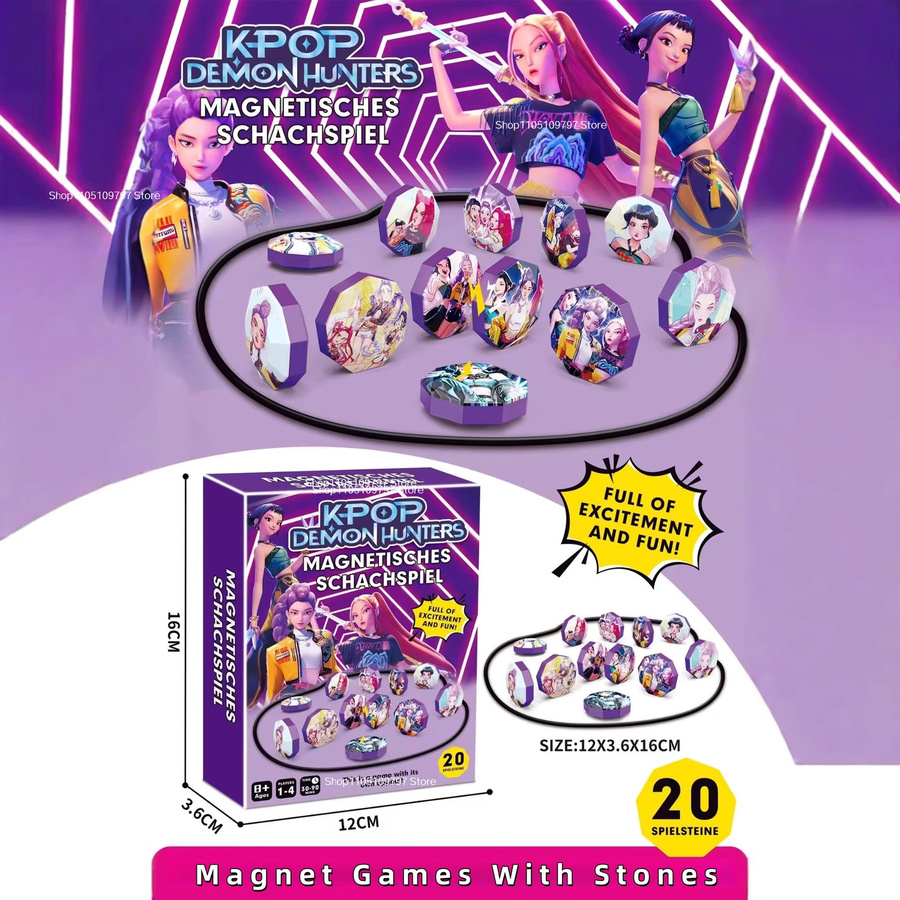 Hasbro Magnetisches Schachspiel, 20-teiliges Set, Familienspiel - Bild 2