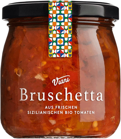 Viani Bruschetta Classica Bio Aufstrich 180 g - Bild 1