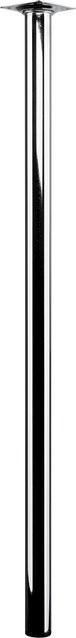 Hettich Tischbein Chrom Silber Höhe: 70 cm, Durchmesser: 3 cm - Bild 1