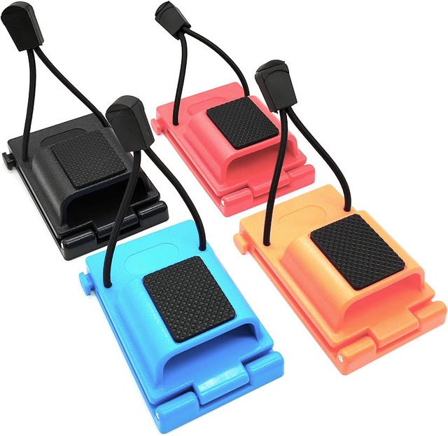 ORISH Universal Gürtelclip für Walkie Talkies, ergonomischer Halter aus Kunststoff, Schwarz - Bild 1
