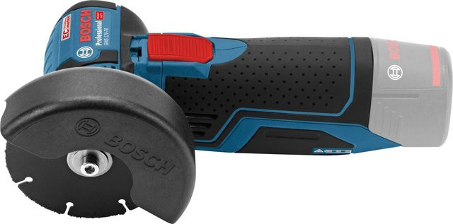 Bosch Professional Akku-Winkelschleifer GWS 12V-76 Solo, 12 V, Blau - Bild 4