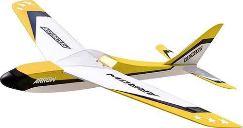 Pichler Arrow Combo Set RC Motorflugmodell ARF in Gelb mit 1000mm Spannweite - Bild 1