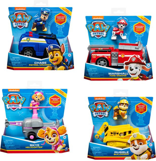 Paw Patrol Rettungsfahrzeug Spielzeugauto, mit Sammelfigur, ab 3 Jahre - Bild 1