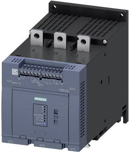 Siemens Sanftstarter 3RW5075-6TB04 in Grau mit 200 kW bei 400 V und 110 kW bei 230 V - Bild 1