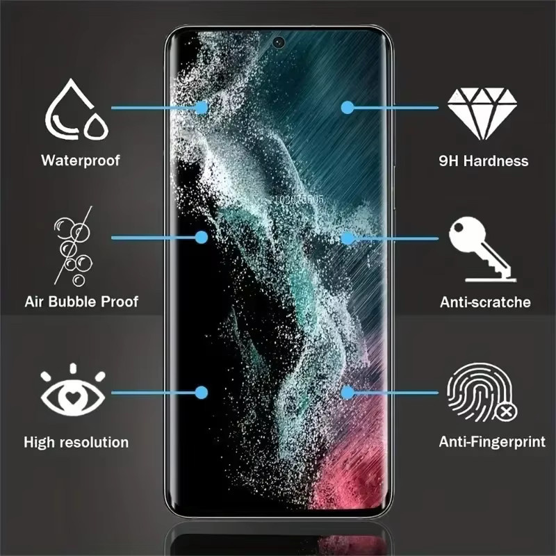 2er-Set Hydrogel Displayschutzfolie für Samsung Galaxy S25 Plus, transparent - Bild 3