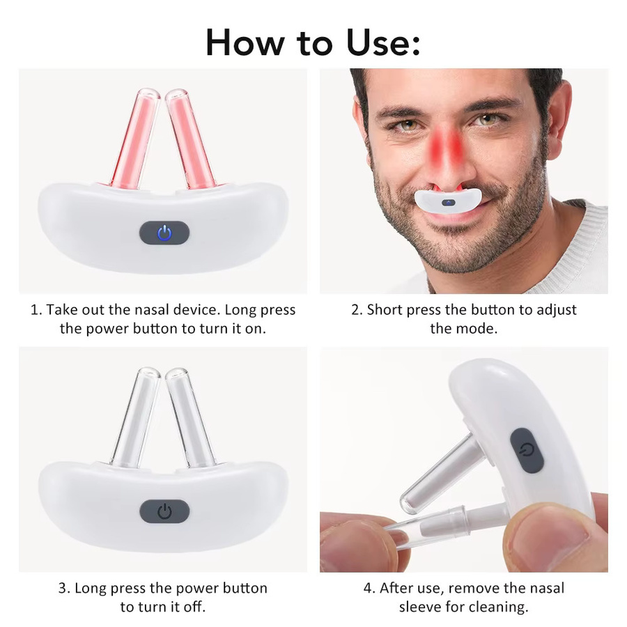 Hailicare Nasenpflege-Gerät mit Infrarot-Laser, Unisex - Bild 5