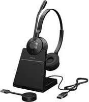 Jabra Engage 55 SE Stereo On-Ear Headset mit USB-A UC Anschluss in Schwarz - Bild 1