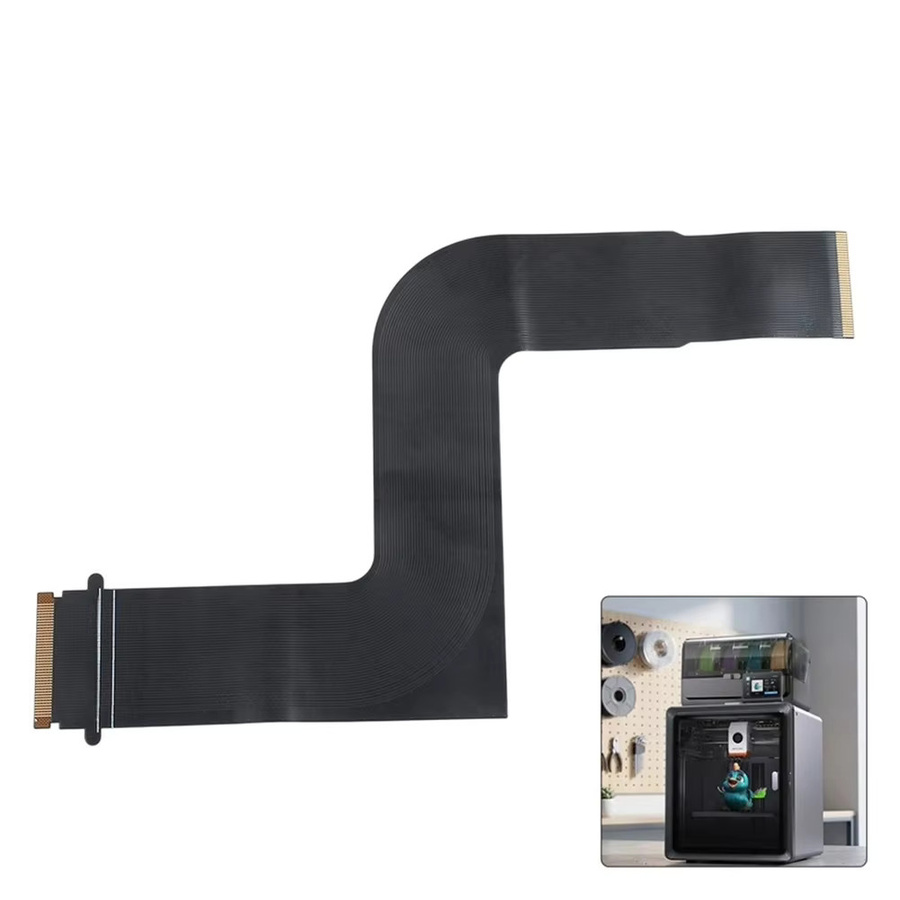 Anycubic Ersatzteil: Flexibles Flachbandkabel für Anycubic Kobra S1 S1C Touchscreen LCD-Display in Schwarz - Bild 2