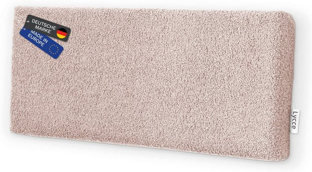 Lycce Wandkissen Bouclé als Wandpolster und Kopfteil in Beige - Bild 1