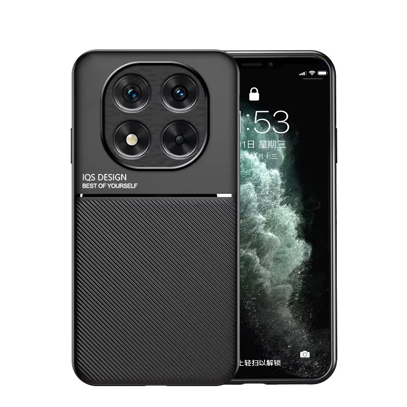 Xiaomi Handyhülle mit magnetischer Autohalterung und Fallschutz für Redmi Note 14 Pro 14 Pro+ 5G 15 15 Pro 15 Pro+ in Schwarz - Bild 4