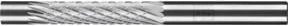 PFERD Kopierfrässtift Hartmetall Zylinder ZYA Ø06x30mm Schaft-Ø 6 mm Z4 universal mittel fein silber - Bild 1