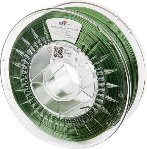 Spectrum Filaments PLA Silk Filament 1,75mm Tropical Green, 1000g - Bild 1