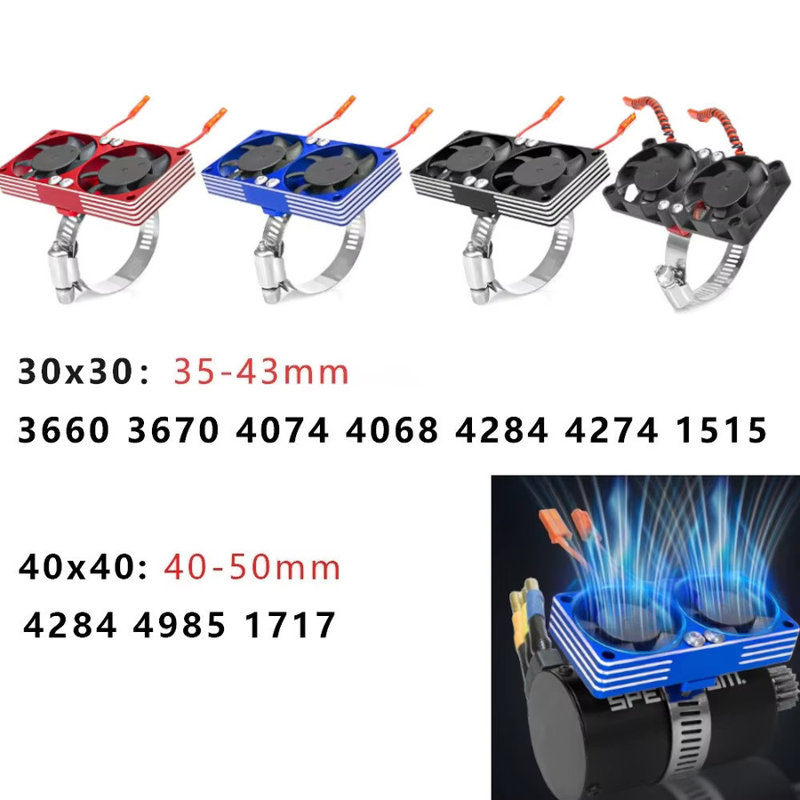 E-Star Hub RC Auto, mit Dual Fan Wärmeableitung - Bild 2