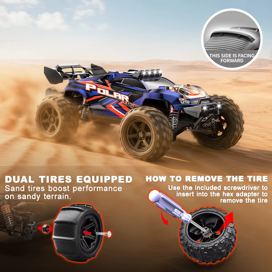 Womaqu 4x4 RC All-Terrain-Truck, Spielfahrzeug - Bild 4