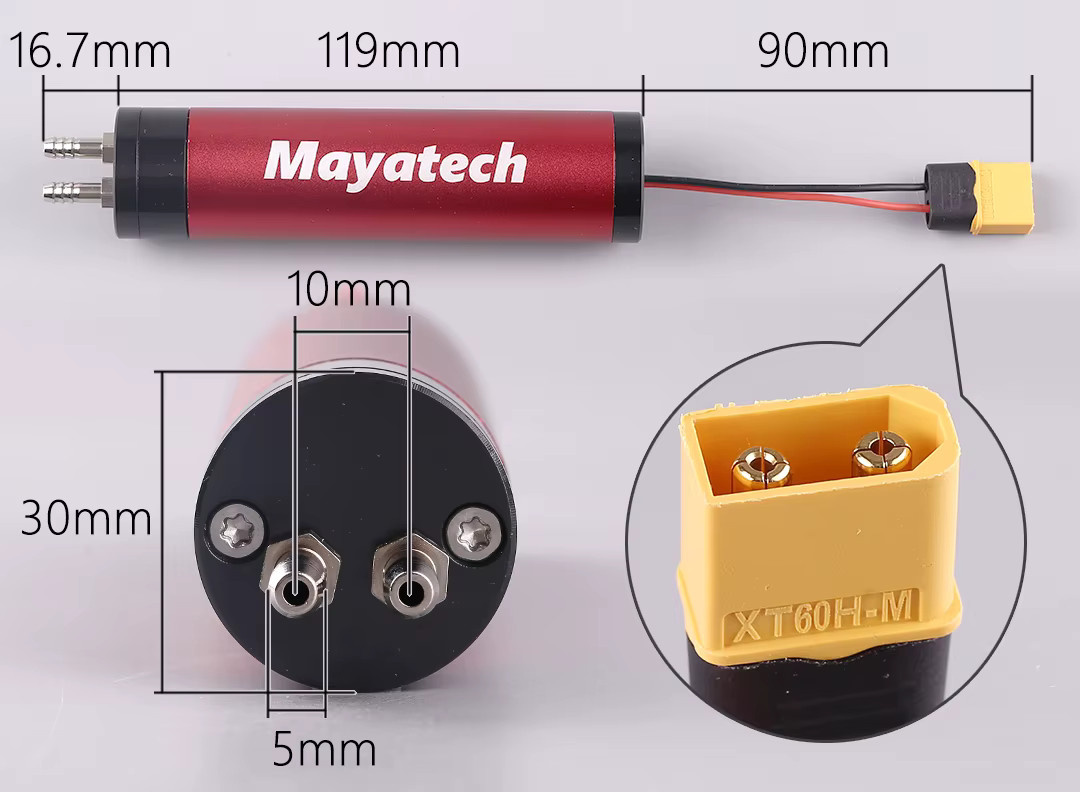 RCMOY MT119 Bidirektionale elektrische Kraftstoffförderpumpe, Zubehör - Bild 2