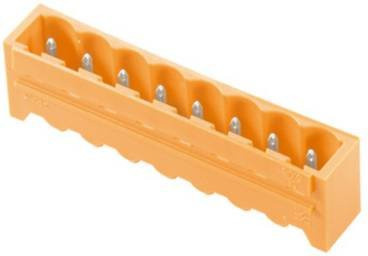 Weidmüller Stiftgehäuse-Platine BL/SL 5.08 in Orange, 10 Polzahl, Rastermaß 5.08 mm, 50 Stück - Bild 1