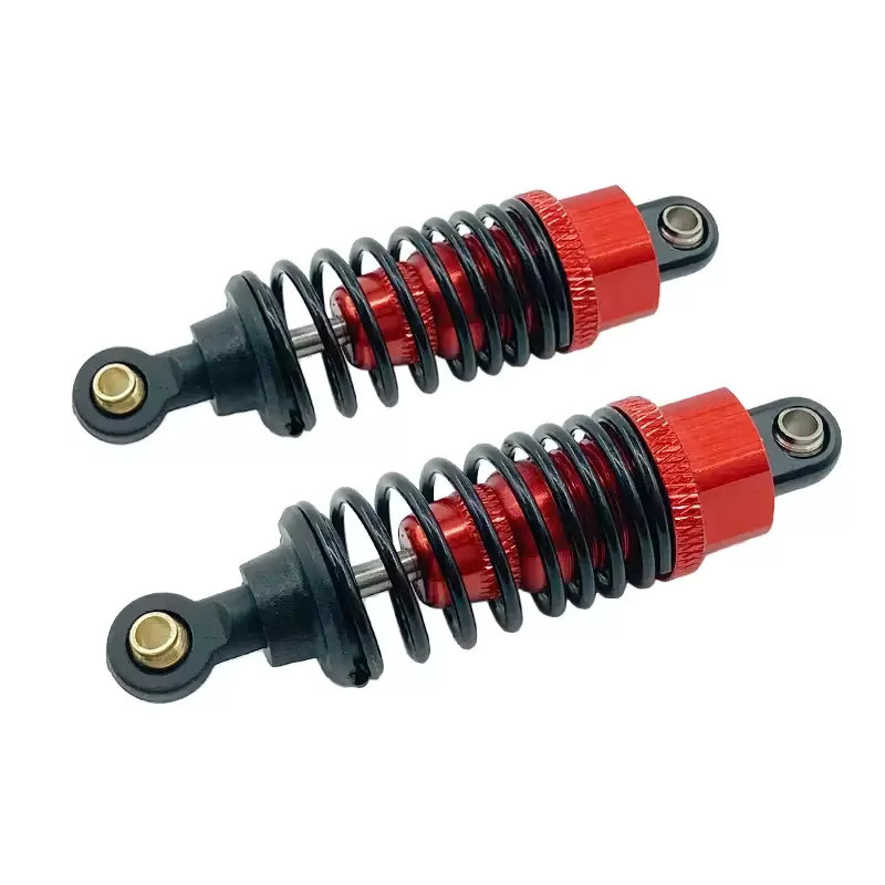 Tamiya Stoßdämpfer-Set, Metall, 60mm, Rot - Bild 5