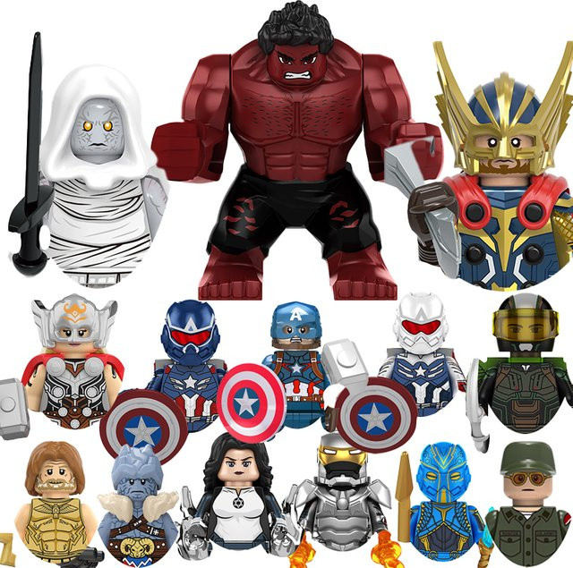 Hot Toys Thor Captain America Mini-Actionfiguren - Bild 1