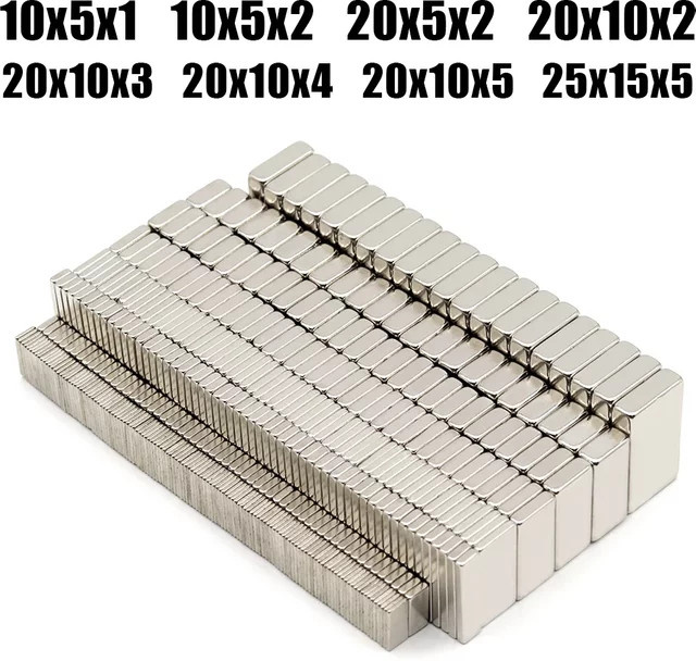 iman Kühlschrankmagnete DIY Whiteboard und Werkstatt Magnete aus Metall - Bild 1
