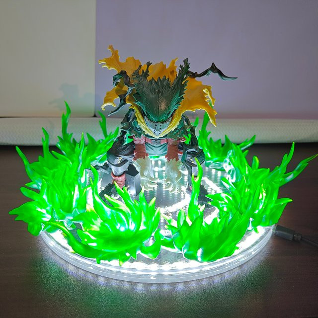 Bandai My Hero Academia Midoriya Izuku Deku LED-Effekt DIY Beleuchtungslampe, Actionfiguren - Bild 1