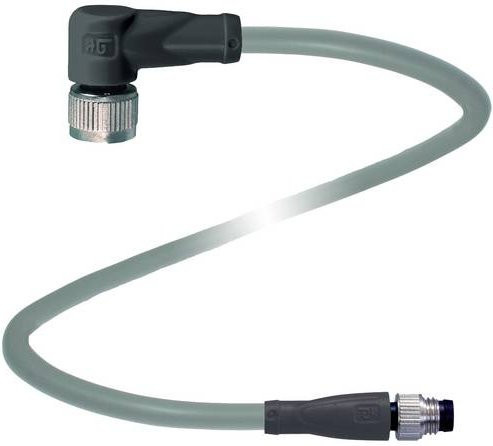 Pepperl+Fuchs 326412 Sensor-Aktor-Steckverbinder konfektioniert, 3-polig, grau, Länge: 7 m - Bild 1