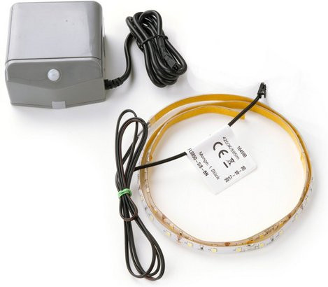 FACKELMANN ConturaLight LED-Band, weiß, Länge: 90 cm, 4250 K neutralweiß, 4.3W mit Bewegungssensor - Bild 1