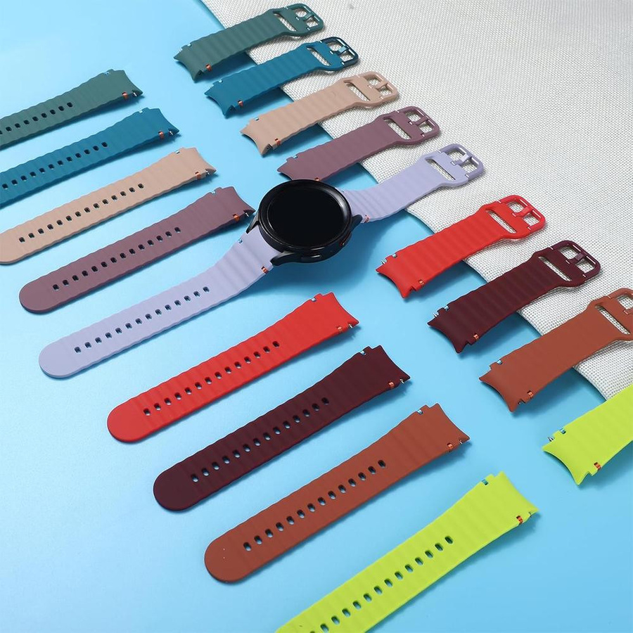 RMUTANE Sport-Silikonarmband für Samsung Galaxy Watch 7, FE, 5 Pro, 6 und 4 Classic - Bild 2