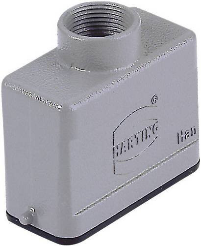 HARTING Tüllengehäuse Han 10A-gg-13,5 09200101440 in Grau - Bild 1
