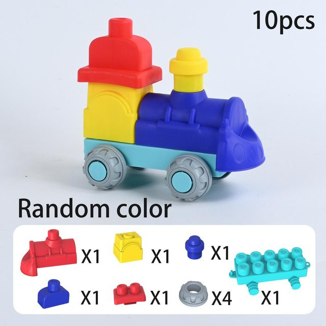 Bai Fen Bai Toys Weicher Gummi Großteilblock, Kinderspielzeug, ab 6 Jahre - Bild 1