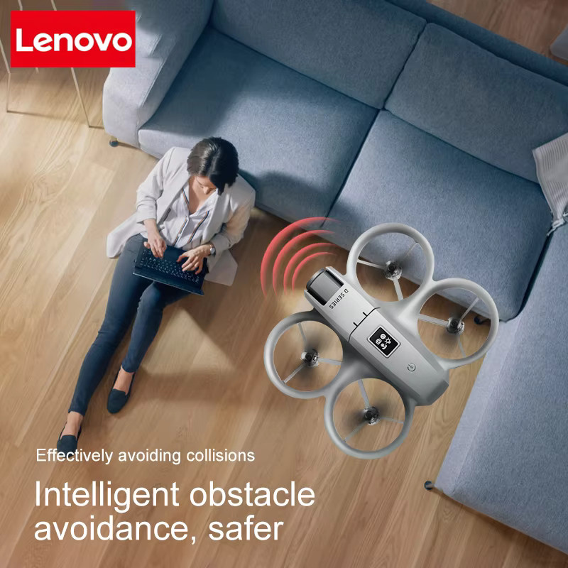 Lenovo D16 Drohne in Schwarz mit 8K Aerial HD Dual-Kamera, GPS und Brushless Motor zur Hindernisvermeidung - Bild 3