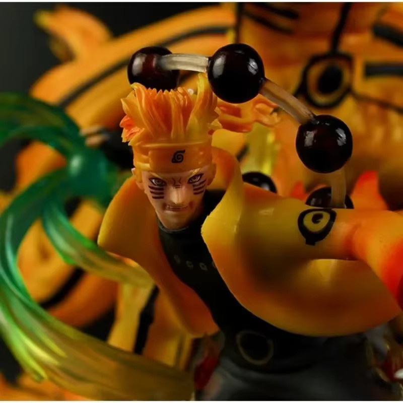 Bandai Naruto Final Battle Kurama Mode Figur, Resin Statue, 36 cm - Bild 3