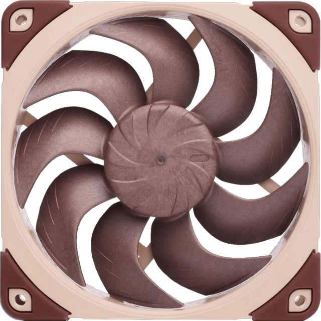 Noctua NF-A14x25 G2 PWM Gehäuselüfter in Beige und Braun - Bild 2