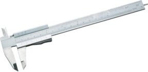 CIMCO Taschenschieblehre aus Edelstahl in Silber, Messbereich 150 mm - Bild 1