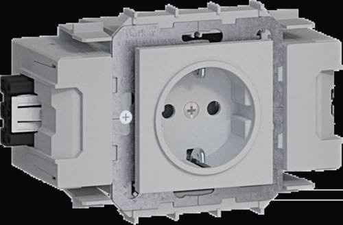 Hager Steckdose GS10017035 in Grau oder Weiß - Bild 1