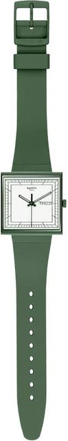 Swatch Armbanduhr, Quarz, Keramikgehäuse, 41,8 mm, Weiß, Unisex - Bild 1