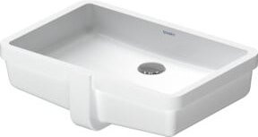 Duravit Einbauwaschtisch Vero aus Keramik in Weiß mit Überlauf, B/T: 48,5 x 31,5 cm - Bild 1