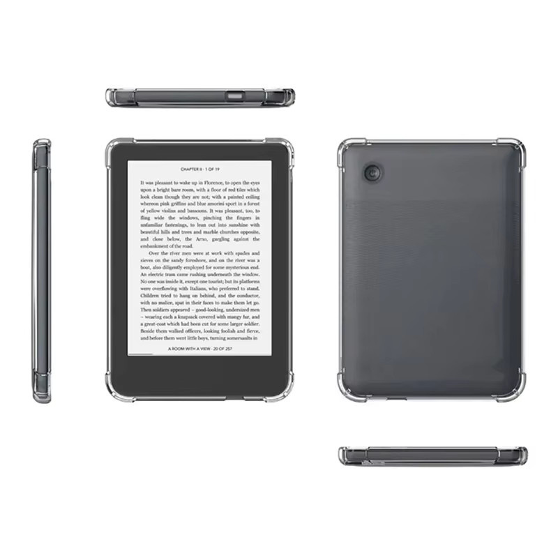 AYANJIN Transparente TPU-Hülle für Rakuten Kobo Libra/Clara Color BW 2024, 7 Zoll eReader, Schlanke und Leichte Silikon-Schutzhülle - Bild 4