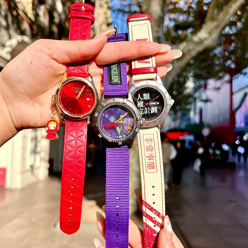 Bandai Armbanduhr Evangelion, Analoguhr, Metall, Rund - Bild 2