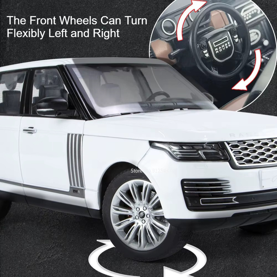 RMZ city Land Rover Range Rover LC300 Automodell, 1:18, Metall, Musik und Licht - Bild 2