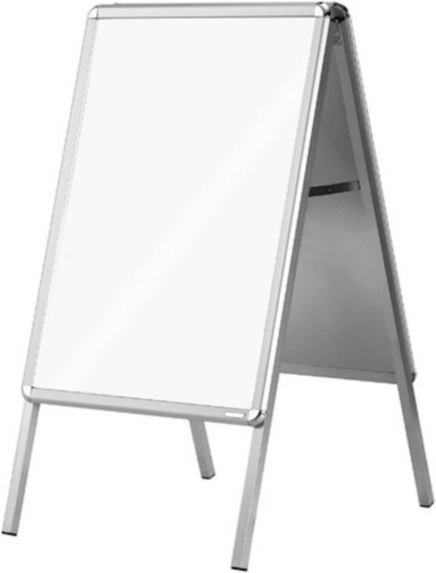 Magnetoplan Kundenstopper Typ SP A0 in Weiß aus Aluminium für Professionals - Bild 1