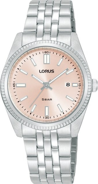 Lorus Damenuhr, Quarz, Edelstahl, Pink, 30 mm, 5 ATM - Bild 1