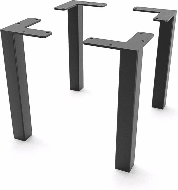 HEVVA Möbelfüße LUZERN Schwarz, Höhe: 20 cm, 4er Set - Bild 1