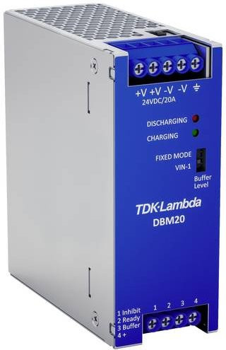 TDK DBM20 Puffermodul für Schienenmontage in Blau - Bild 1