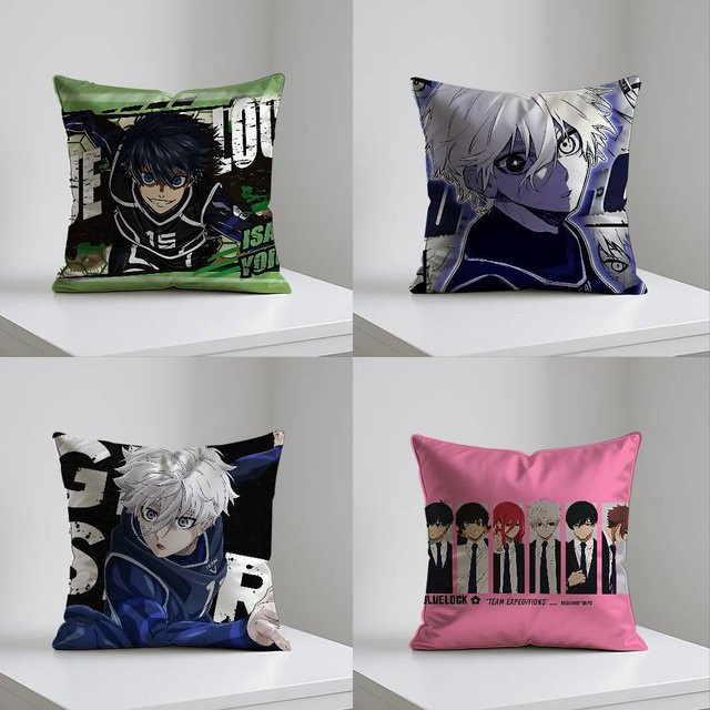 Beast Kingdom Anime B-Blue L-lock Kissenbezug aus Plüschstoff in Multicolour - Bild 1