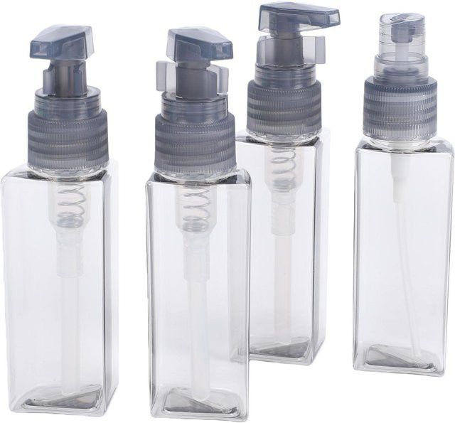 Shoemst Reise-Spenderflaschen 4-in-1, 35 ml, Grau - Bild 1