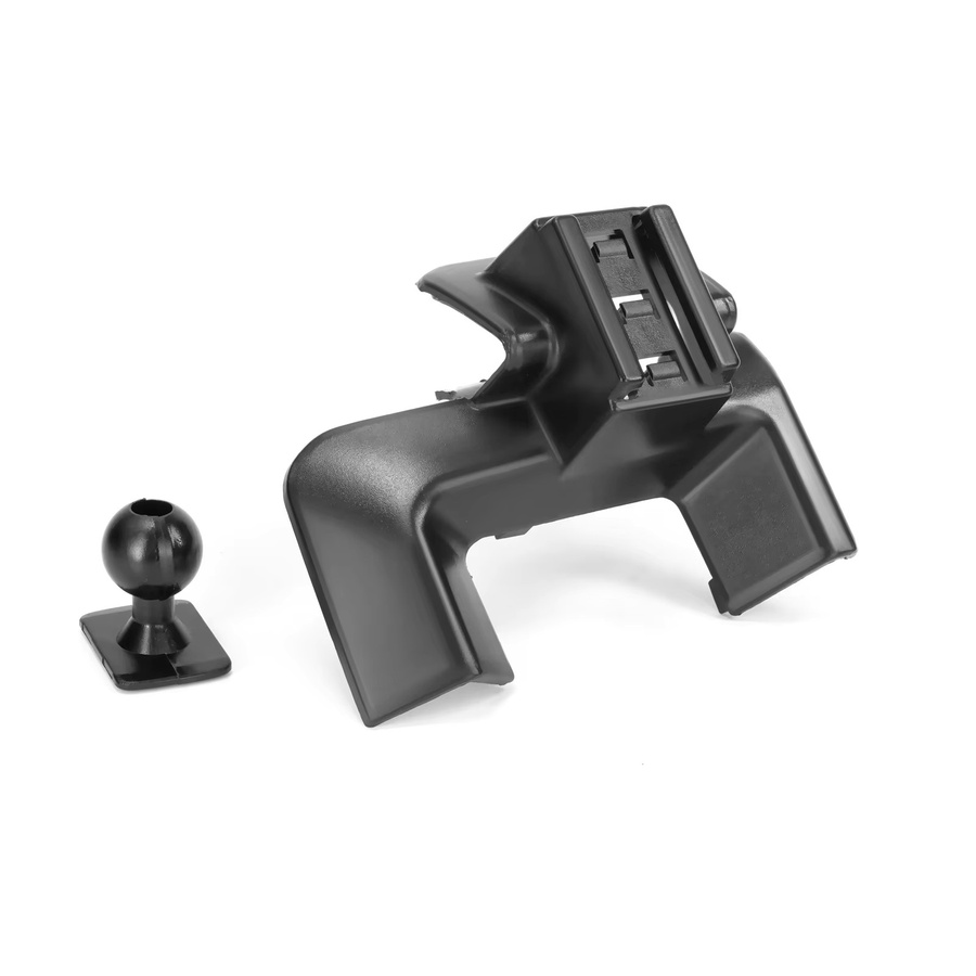 Fahrzeugspezifische Smart Car Telefonhalterung mit 66W Ladefunktion für Volvo S60 und V60 (Modelljahre 2020-2021), Farbe: Schwarz - Bild 3
