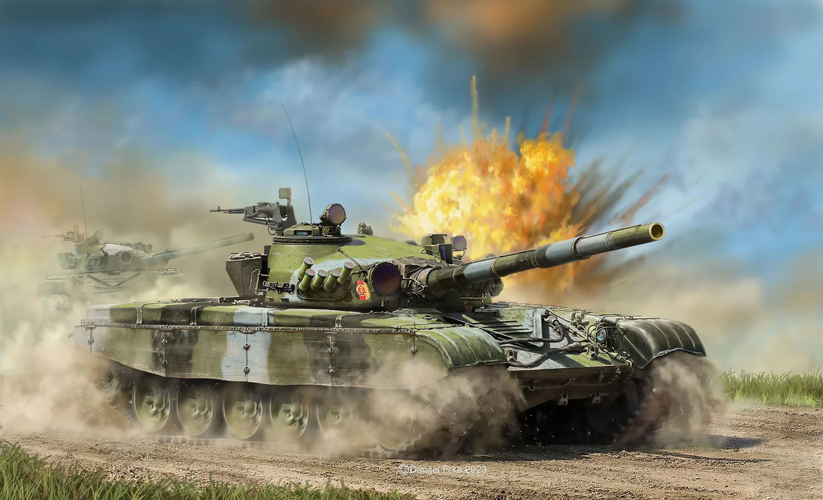 Revell Model Set T-72 M1, Fahrzeuge, 1:72 - Bild 3