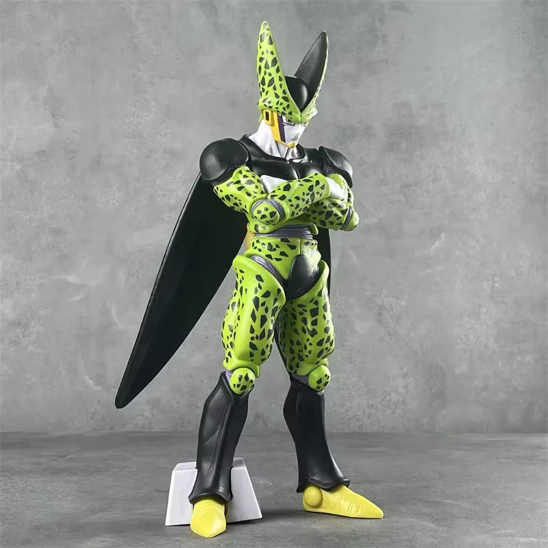 Dragon Ball Z Anime-Figur Cell in der Ultimate Form als Sammlerstück und Auto-Dekoration, mehrfarbig, Kunststoff, Höhe: 30,5 cm - Bild 3