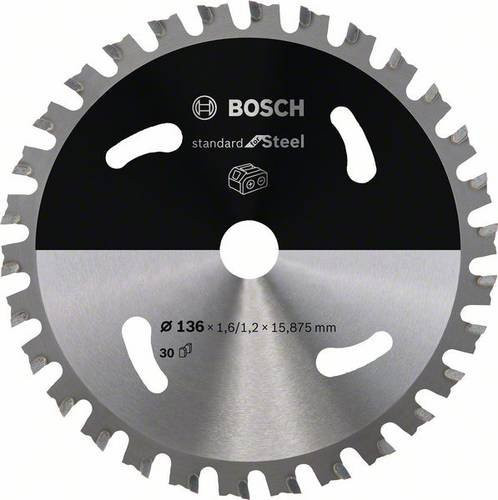 Bosch PRO Steel Akku-Kreissägeblatt für Stahl mit 30 Zähnen, Durchmesser: 136 mm - Bild 2