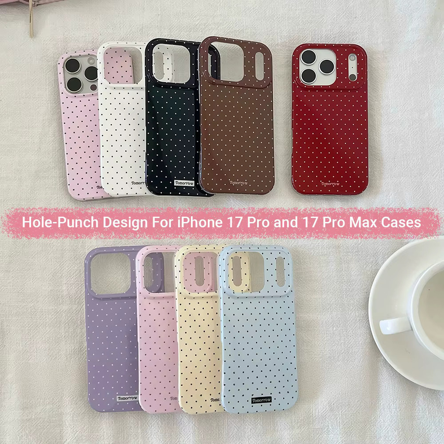 INS Polka Dot Handyhülle für iPhone in Gelb, Ultra Slim und stoßfeste Schutzhülle - Bild 3